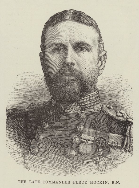 Der verstorbene Kommandant Percy Hockin von English School