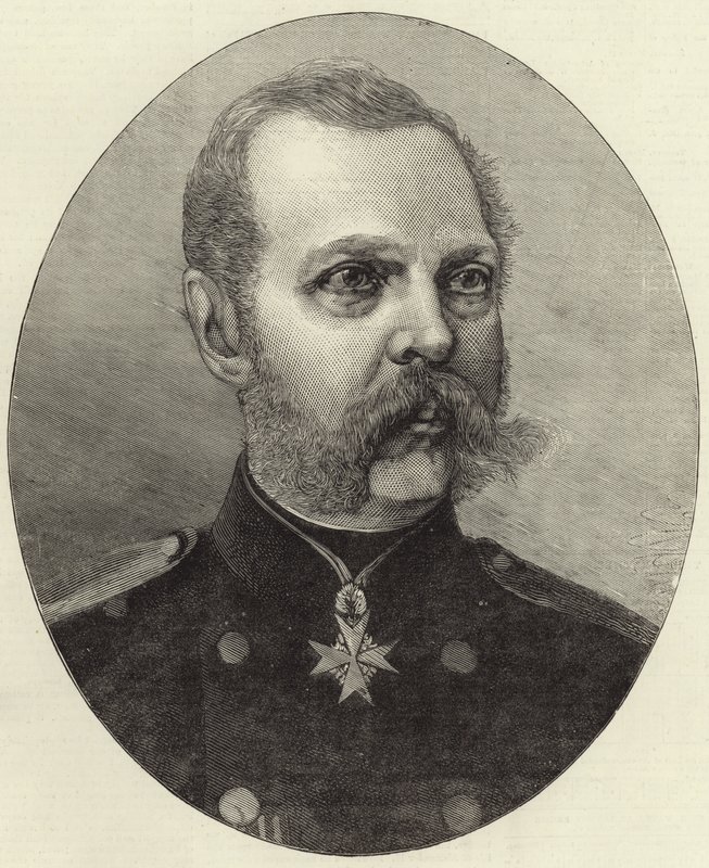 Der verstorbene Kaiser Alexander II. von English School