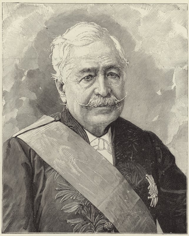Der verstorbene M. Ferdinand de Lesseps von English School