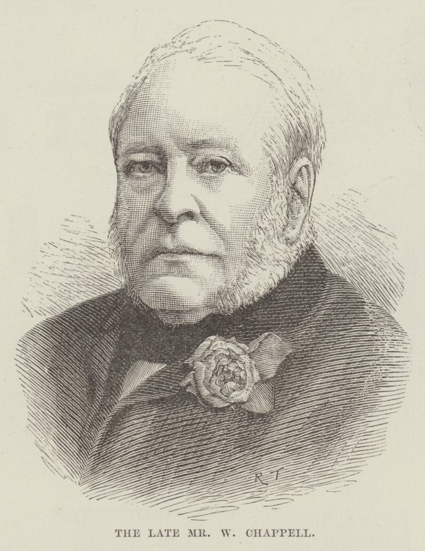 Der verstorbene Herr W Chappell von English School