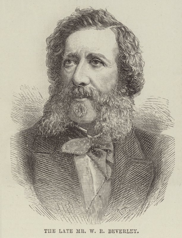 Der verstorbene Mr. W. R. Beverley von English School