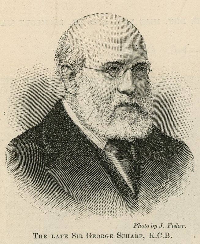 Der verstorbene Sir George Scharf, KCB von English School
