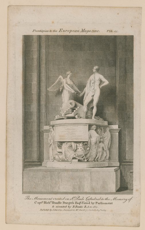 Das Denkmal in der St. Pauls Kathedrale von English School