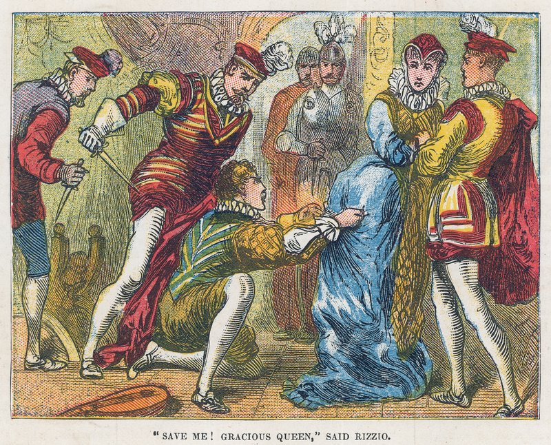 Der Mord an Rizzio von English School