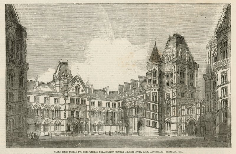 Die neuen Regierungsbüros von English School