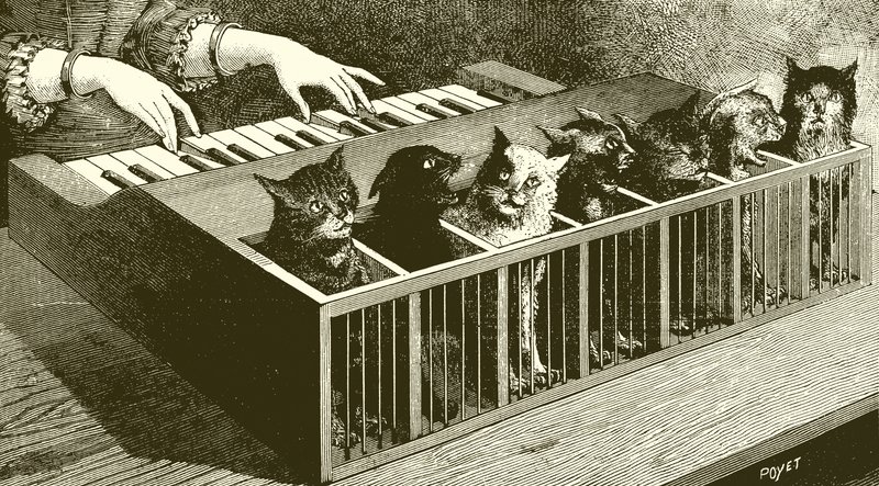 Das Katzenklavier von English School