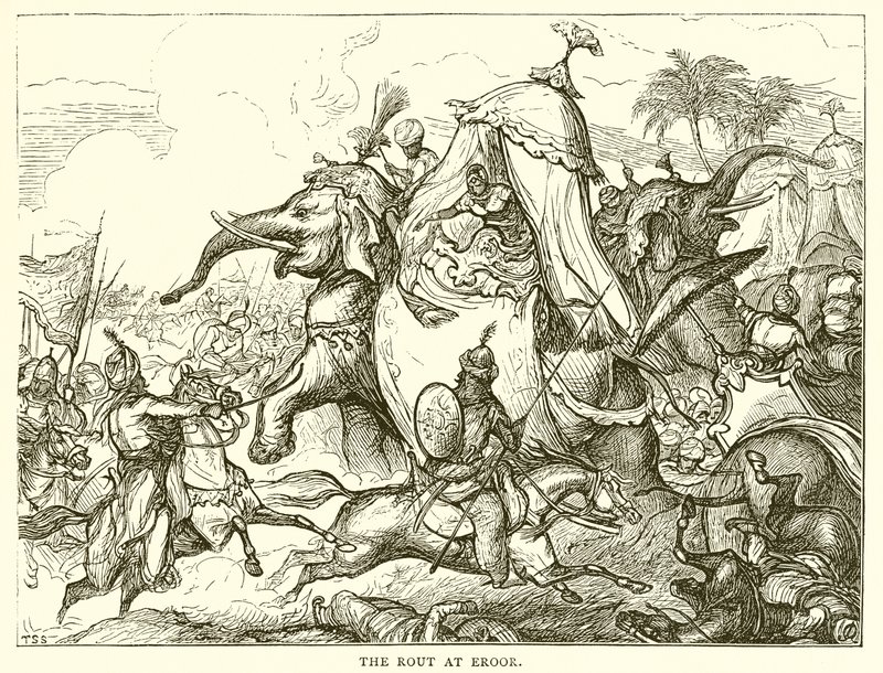 Die Niederlage bei Eroor von English School