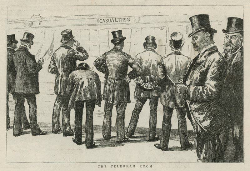 Der Telegrafenraum bei Lloyds von English School