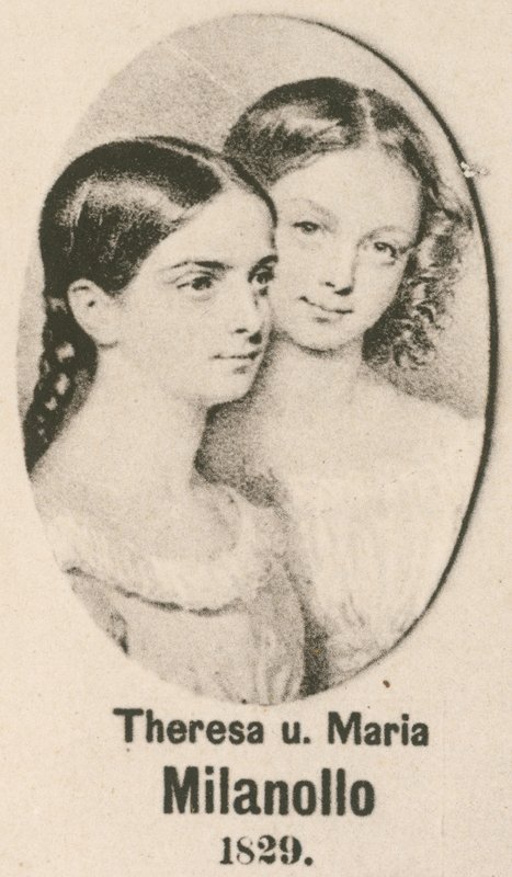 Theresa und Maria Milanollo von English School