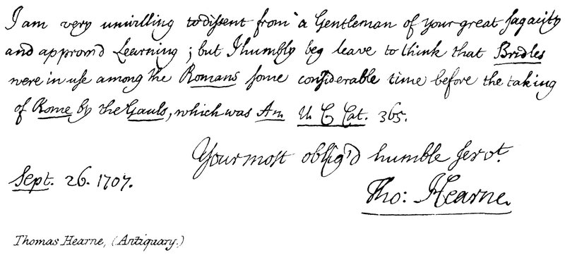 Thomas Hearne (Antiquar) von English School