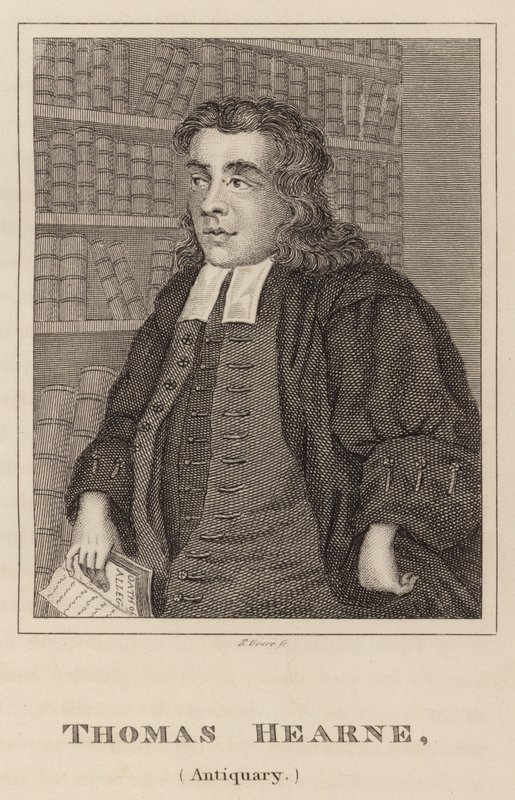 Thomas Hearne, Antiquar von English School