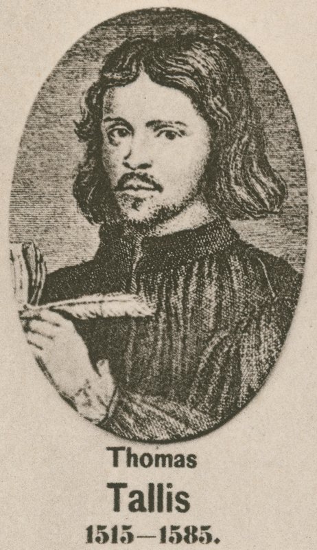Thomas Tallis (Gravur) von English School