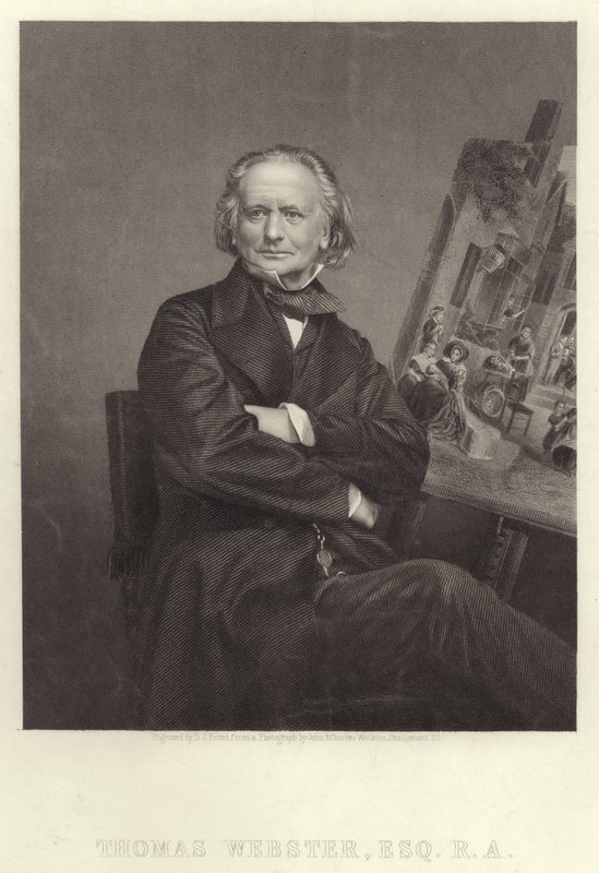 Thomas Webster, englischer Genremaler von English School