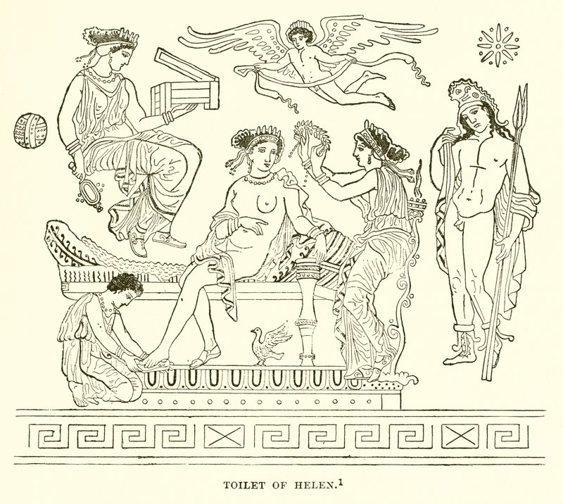 Toilette der Helena von English School