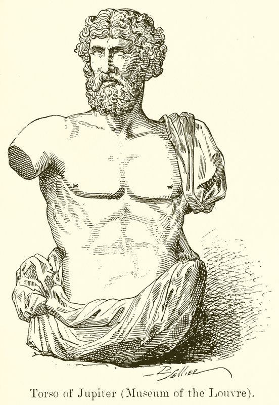 Torso des Jupiter von English School