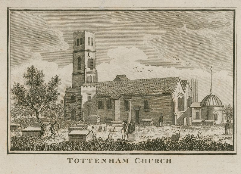 Tottenham Kirche, London von English School