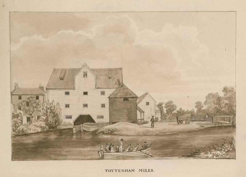 Tottenham Mühlen, London von English School