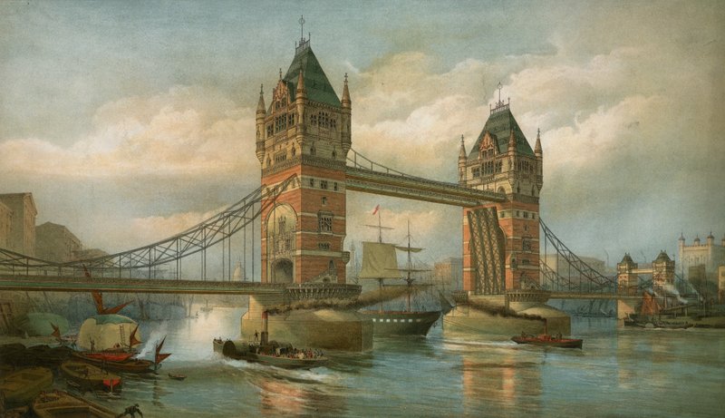 Tower Bridge, London von English School