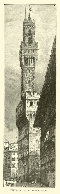 Turm des Palazzo Vecchio von English School