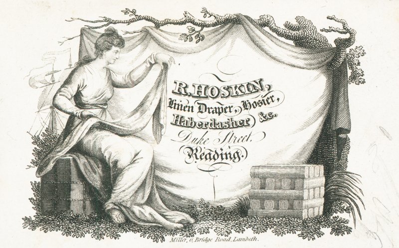 Handelskarte, R Hoskin von English School