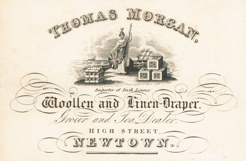 Handelskarte, Thomas Morgan von English School