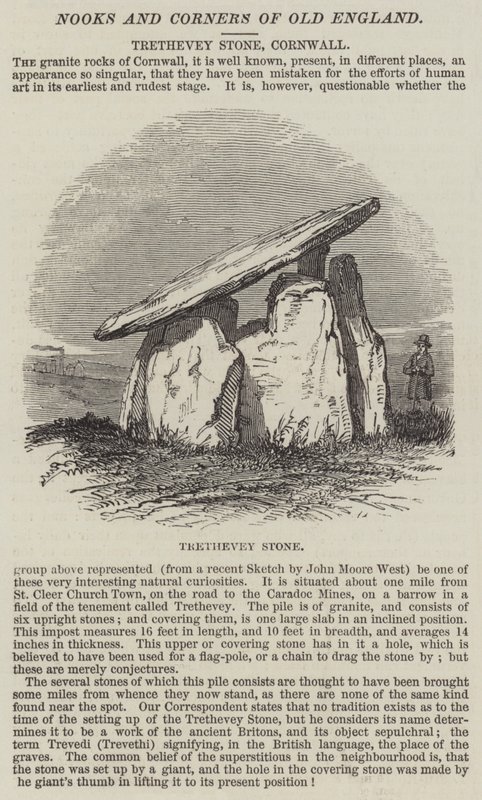 Trethevey-Stein, Cornwall von English School