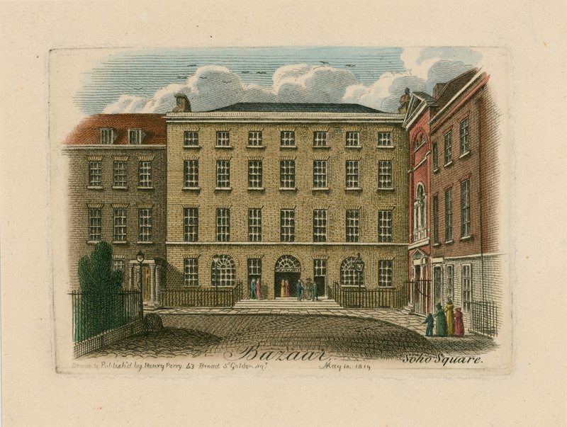 Trotters Basar, Soho Square von English School