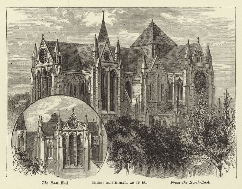 Truro Kathedrale, wie sie ist von English School