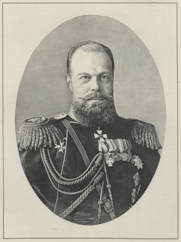 Zar Alexander III. von Russland von English School
