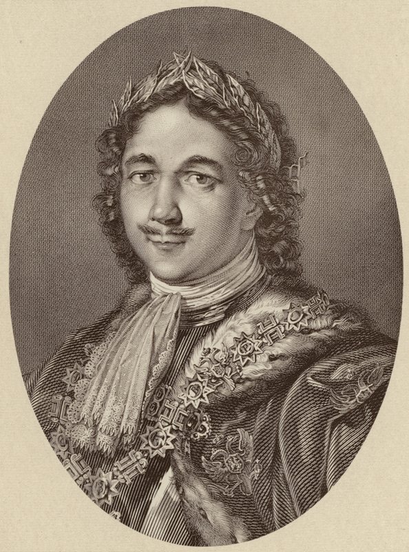Zar Peter I. von Russland von English School