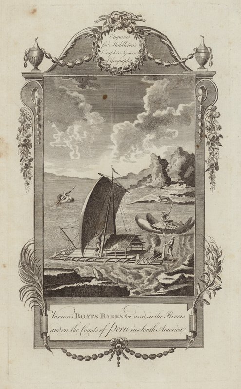 Verschiedene Boote, Barken von English School