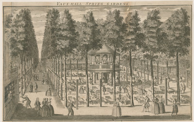 Vauxhall Frühlingsgärten von English School