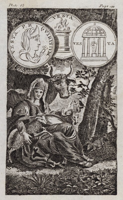Vesta (Gravur) von English School