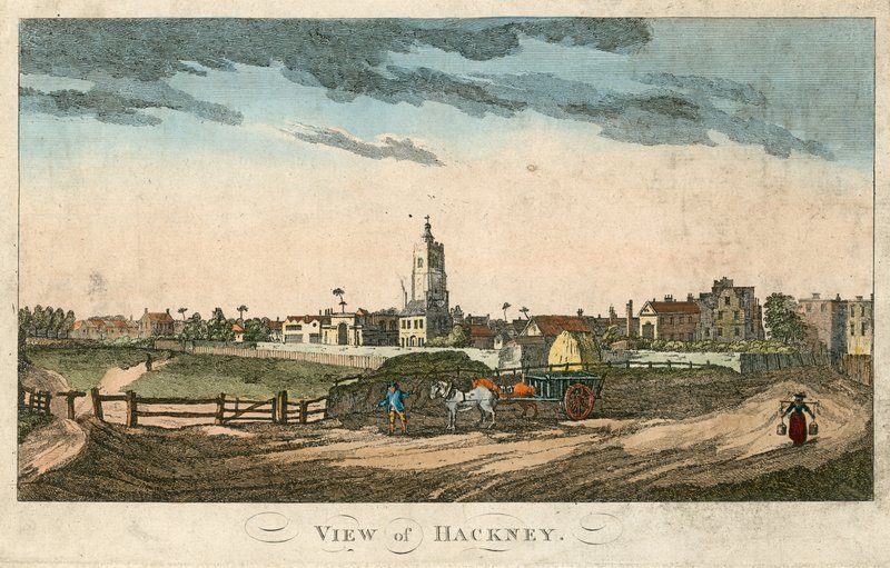 Ansicht von Hackney von English School