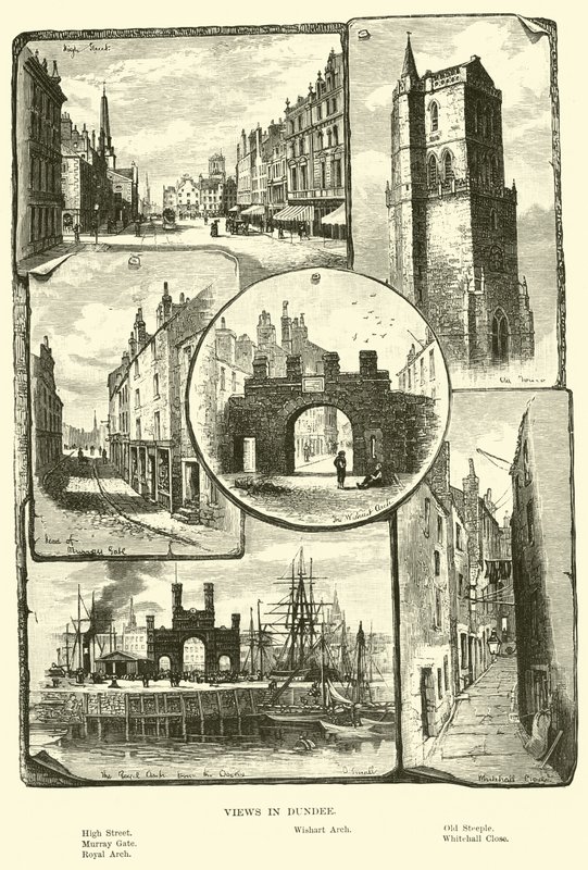 Ansichten in Dundee von English School