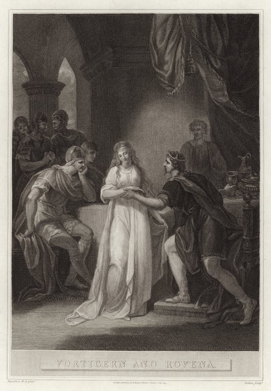 Vortigern und Rovena von English School