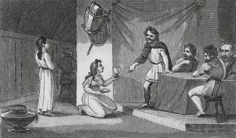 Vortigern und Rowena von English School