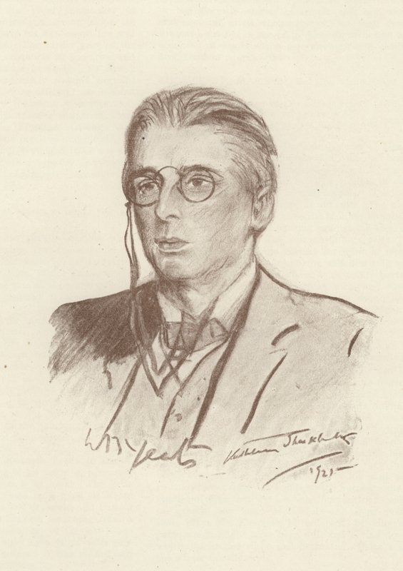 W. B. Yeats, irischer Dichter von English School