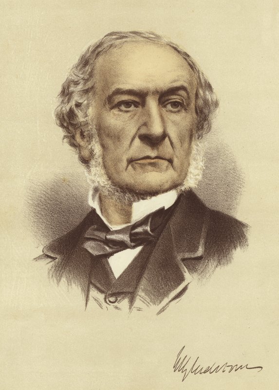 W. E. Gladstone von English School