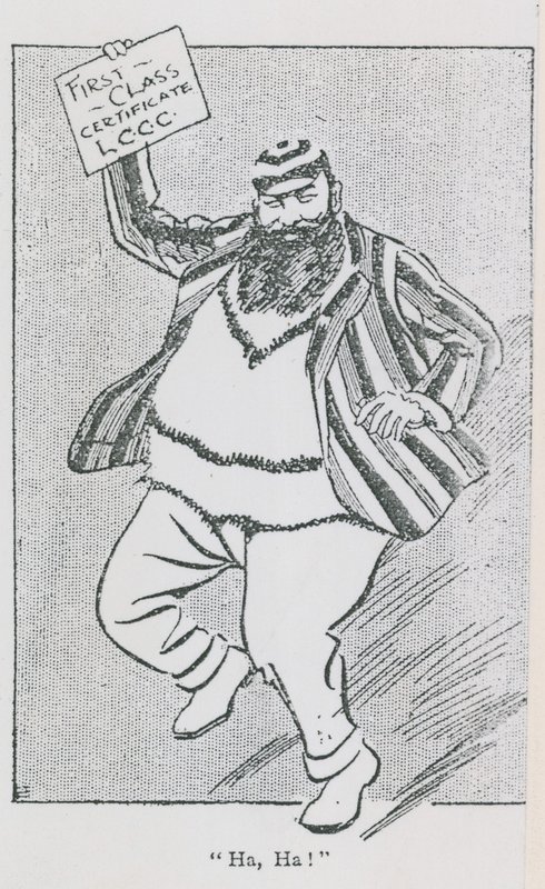 W. G. Grace feiert von English School