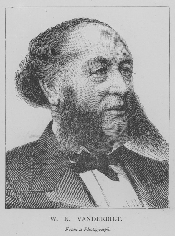 W K Vanderbilt (Gravur) von English School