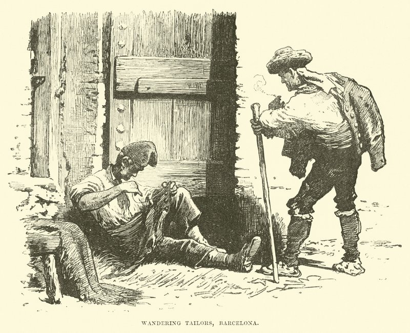 Wandernde Schneider, Barcelona von English School