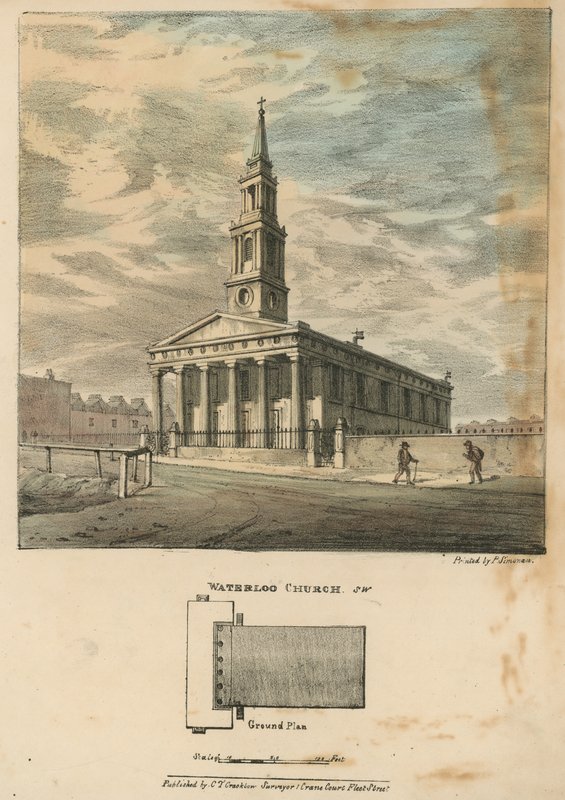 Waterloo Kirche, London von English School