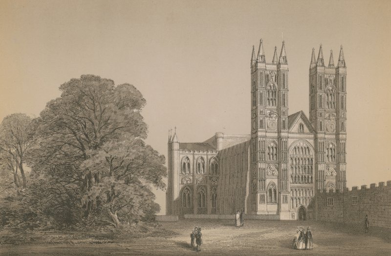 Westminster Abbey von English School