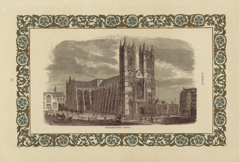 Westminster Abbey von English School