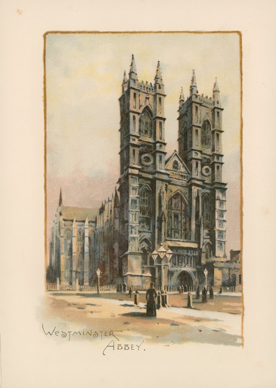 Westminster Abbey von English School
