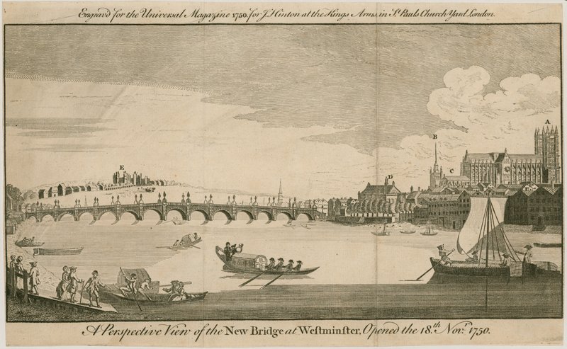 Westminster-Brücke von English School