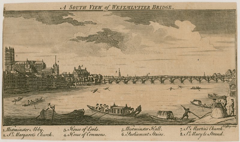 Westminster-Brücke von English School