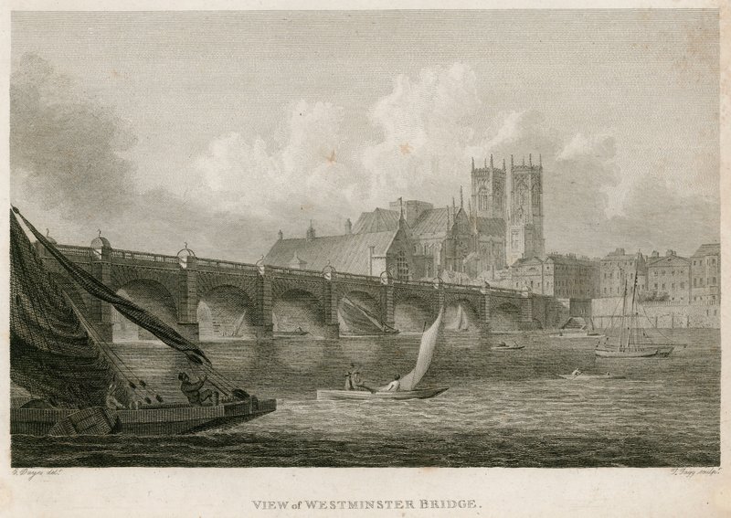 Westminster-Brücke von English School