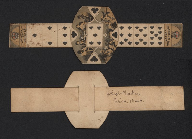 Whist-Zähler, ca. 1840 von English School